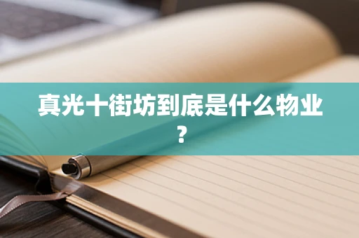 真光十街坊到底是什么物业？