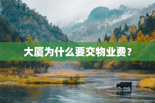 大厦为什么要交物业费？