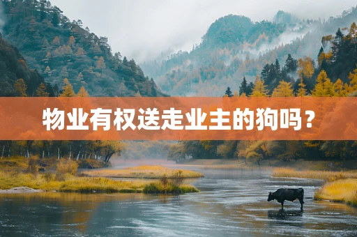 物业有权送走业主的狗吗？