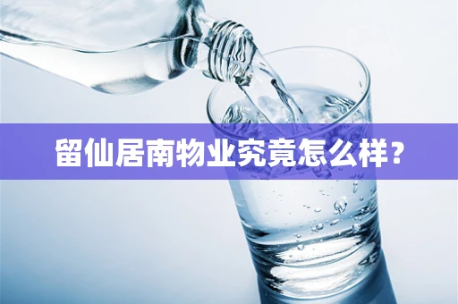 留仙居南物业究竟怎么样？