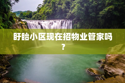 盱眙小区现在招物业管家吗？
