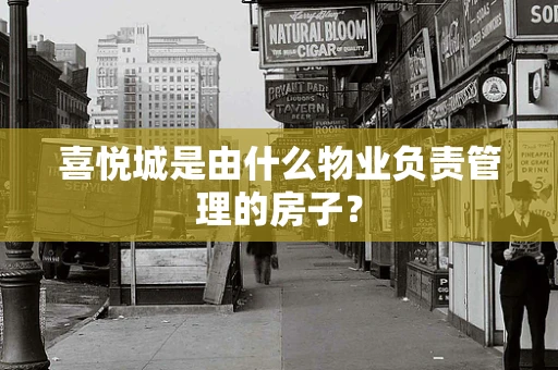 喜悦城是由什么物业负责管理的房子？
