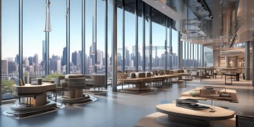 售楼销售中心算物业吗？