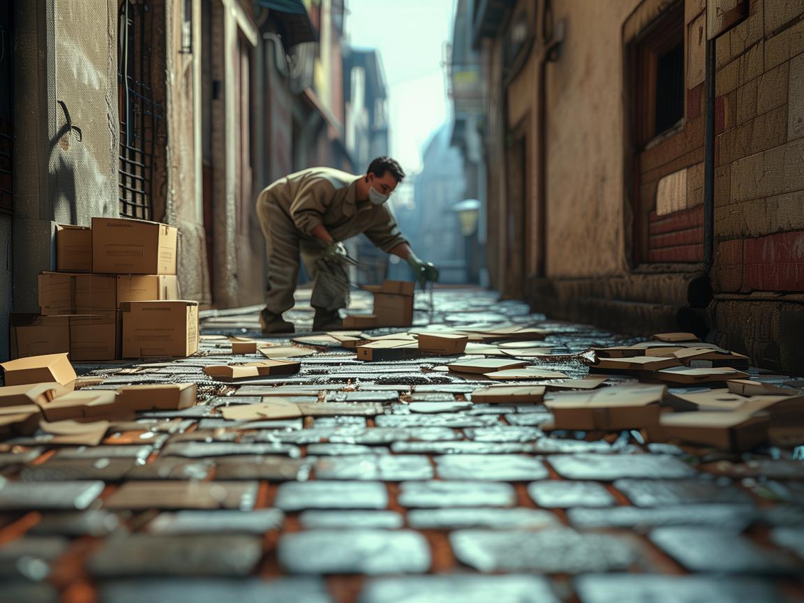 物业保洁捡纸盒合法吗? 物业保洁捡纸盒合法吗?